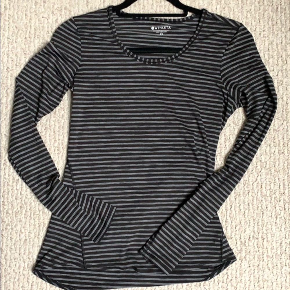 Athleta long sleeve top size xs